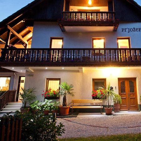 Hotel Guesthause Pr' Jozef Bled Esterno foto